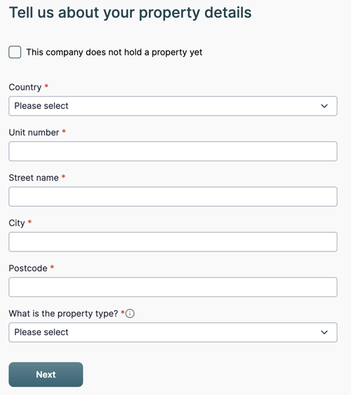 Property Details - Screenshot Mockup