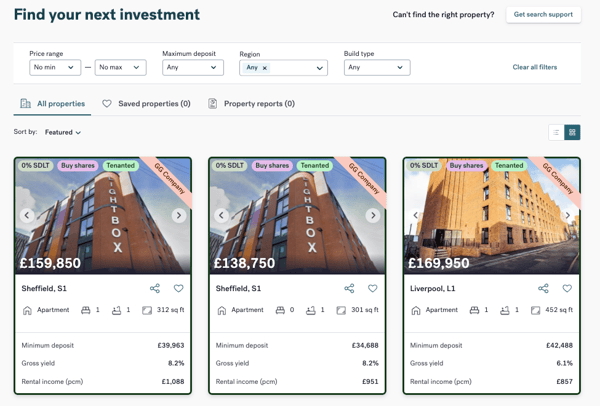 Property Investment Marketplace